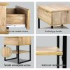 Bedside Table 1 Drawers with Shelf – CASEY