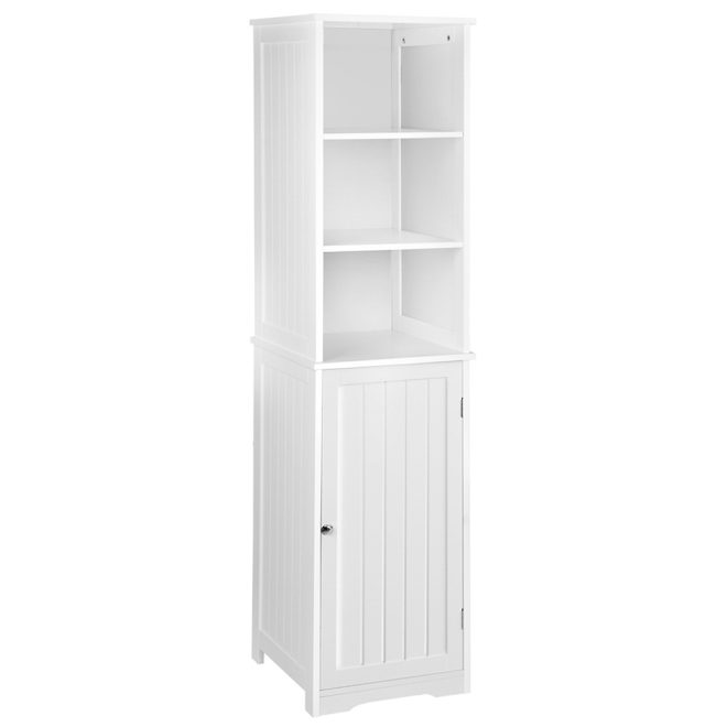 Bathroom Cabinet Storage 160cm White