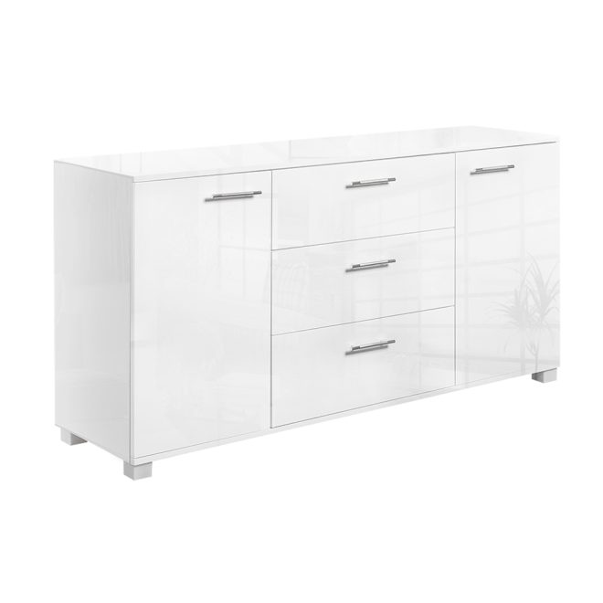 Buffet Sideboard High Gloss – White