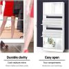 Shoe Cabinet Mirror Shoes Storage Rack Organiser 60 Pairs Cupboard Shelf