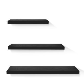 3 Piece Floating Wall Shelves