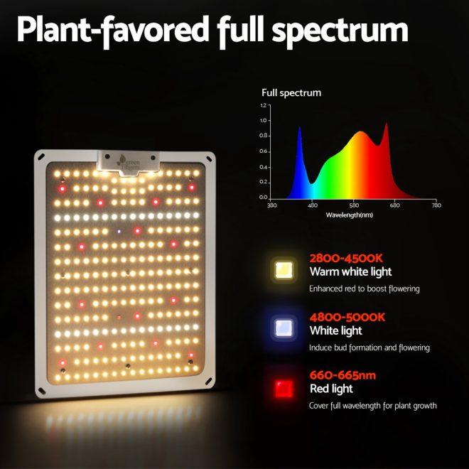 LED Grow Light Full Spectrum Indoor Veg Flower All Stage – 1000 W