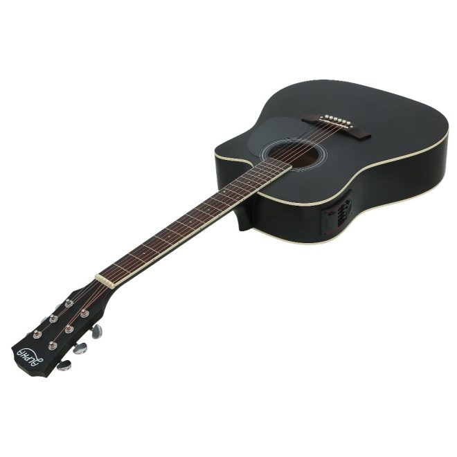 41″ Inch Electric Acoustic Guitar Wooden Classical Full Size EQ Bass – 41″Black Electric