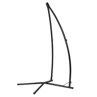 Double Hammock Chair Stand Steel Frame 2 Person Outdoor Heavy Duty 200KG