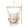 Hammock Swing Chair – Cream, Without Stand