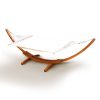 Hammock Bed Outdoor Camping Garden Timber Hammock with Stand