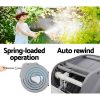 Retractable Water Hose Reel Garden Storage AutoRewind Spray Gun – 20 M