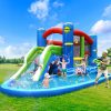 Inflatable Water Slide Jumping Trampoline Castle Bouncer Toy Splash