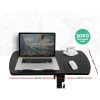 Laptop Table Desk Adjustable Stand With Fan – Black