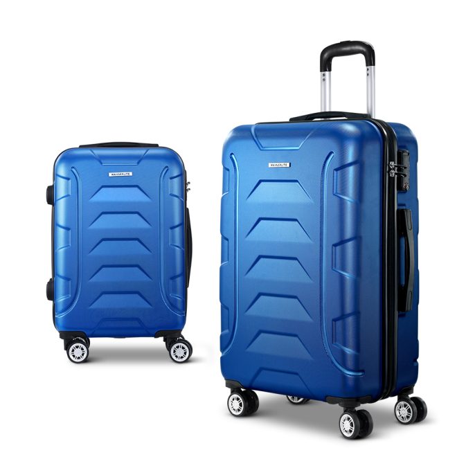 Luggage Travel Sets Suitcase Trolley TSA Lock Bonus