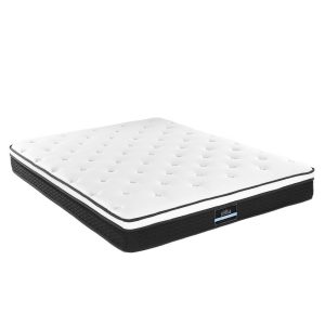 Barnstaple Bedding Bonita Euro Top Bonnell Spring Mattress 21cm Thick – QUEEN