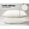 Memory Foam Pillow 19cm Thick Twin Pack