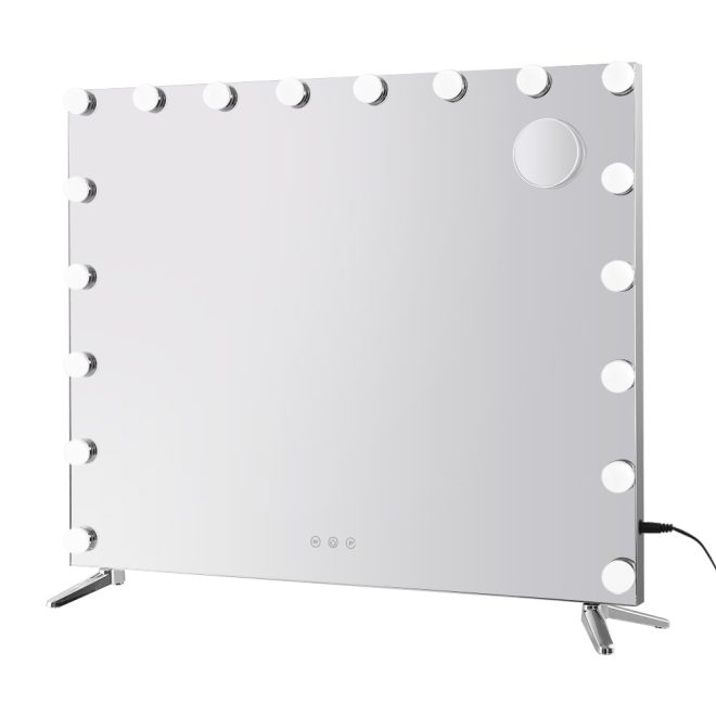 Makeup Mirror with Light LED Hollywood Vanity Dimmable Wall Mirrors – Frameless