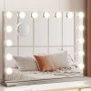 Hollywood Makeup Mirror With Light LED Bulbs Lighted Frameless – 58×46 cm