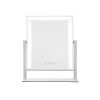 LED Makeup Mirror Hollywood Standing Mirror Tabletop Vanity – White