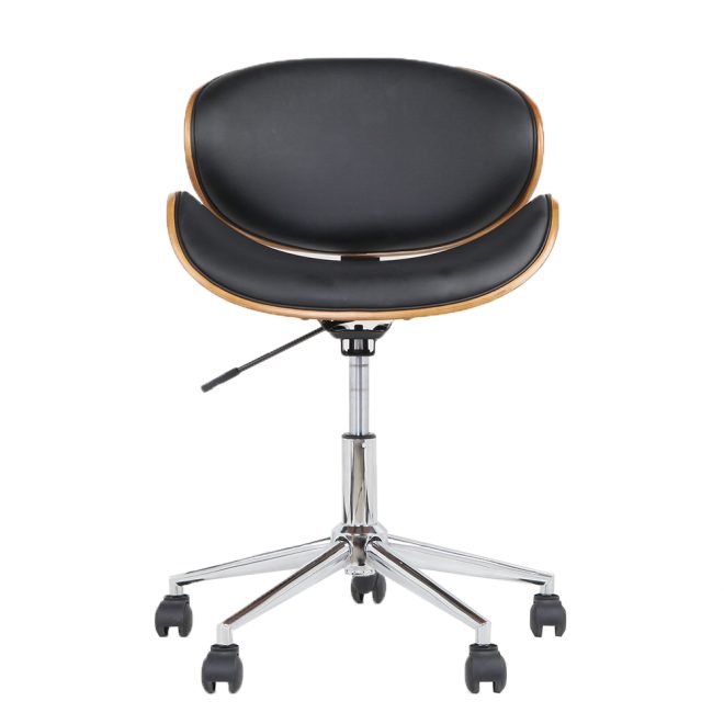 Leather Office Chair – Black