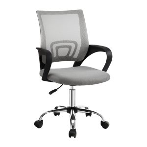 Office Chair Gaming Chair Computer Mesh Chairs Executive Mid Back – Grey