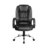 Office Chair Gaming Computer Chairs Executive PU Leather Seat – Black