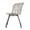 Outdoor Patio Chair and Table – Grey