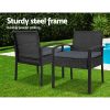 3-piece Outdoor Set – Black