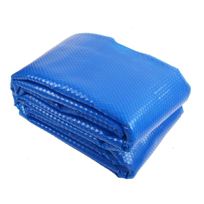 Solar Swimming Pool Cover – 6.5×3 m, Blue and Grey