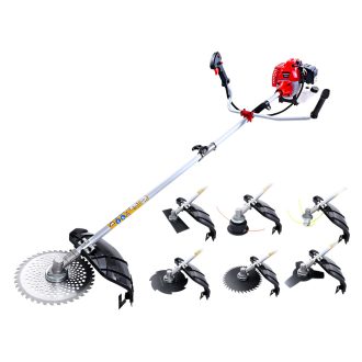 62CC Pole Chainsaw Petrol Brush Cutter Whipper Snipper Multi Tools