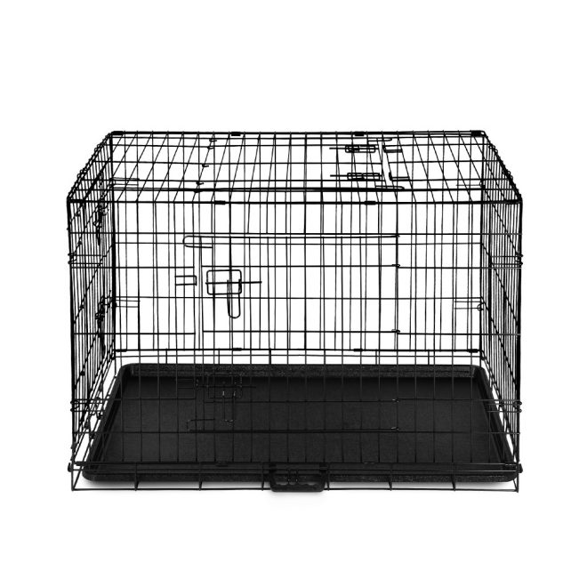 Dog Cage Pet Cage – Black – 36 inch