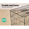 Dog Cage Pet Cage – Black – 36 inch