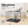 Dog Cage Pet Cage – Black – 36 inch