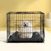 Dog Cage Pet Cage – Black – 36 inch