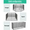 Pet Dog Playpen 8 Panel Puppy Exercise Cage Enclosure Fence