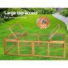 Chicken Coop Rabbit Hutch 180cm Extra Large Wooden Chicken House Run XL Hen Cage