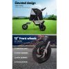 Pet Stroller Dog Pram Large Cat Carrier Travel 3 Wheels Foldable Pushchair