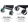 Pet Stroller Dog Carrier Foldable Pram 3 IN 1 Middle Size – Black