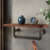 Floating DIY Pipe Shelf – IVES