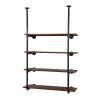 Bookshelf DIY Pipe Shelf 4 Tiers – INGE