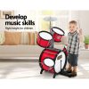 Kids 7 Drum Set Junior Drums Kit Musical Play Toys Childrens Mini Big Band