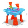 Kids Sandpit Pretend Play Sets Beach Toys Outdoor Sand Water Table Set