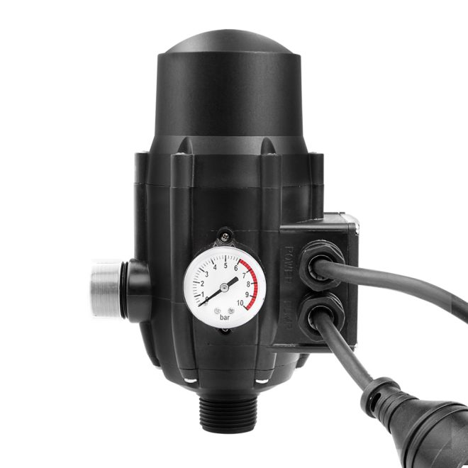 Adjustable Automatic Electronic Water Pump Controller – Black