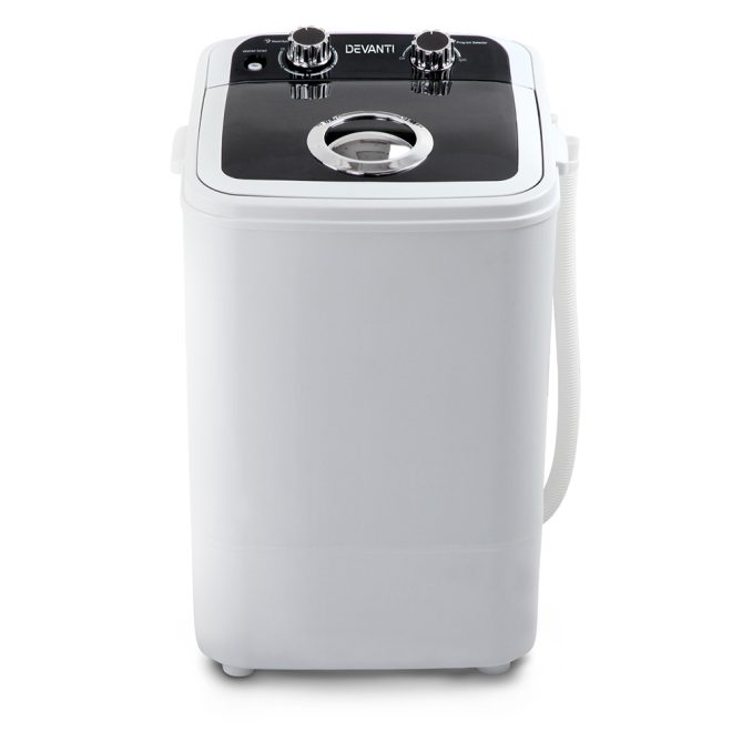 4.6KG Mini Portable Washing Machine – Black