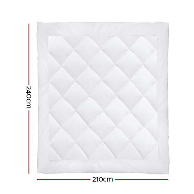 Bedding Microfibre Bamboo Microfiber Quilt – KING, 400 GSM