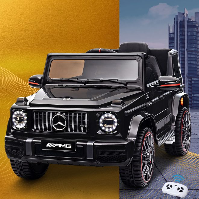 Mercedes-Benz Kids Ride On Car Electric AMG G63 Licensed Remote Cars 12V – Black