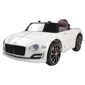 Kids Electric Ride On Car Bentley Licensed EXP12 Toy Cars Remote 12V White