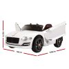 Kids Electric Ride On Car Bentley Licensed EXP12 Toy Cars Remote 12V White