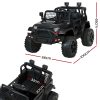 Kids Ride On Car Electric 12V Car Toys Jeep Battery Remote Control – Black