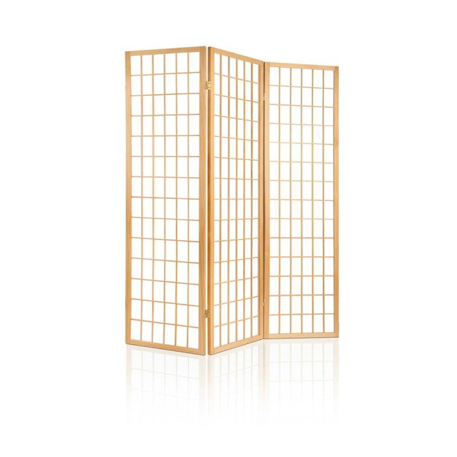 Altamont Room Divider Screen Wood Timber Dividers Fold Stand Wide