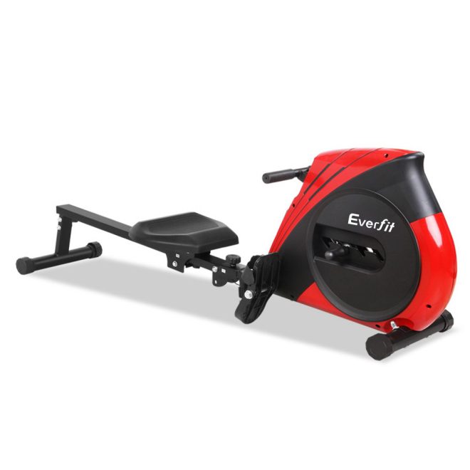 4 Level Rowing Exercise Machine – Red and Black