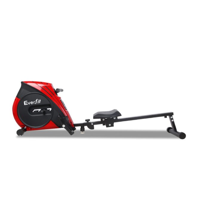 4 Level Rowing Exercise Machine – Red and Black