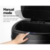 58L Motion Sensor Rubbish Bin – Black