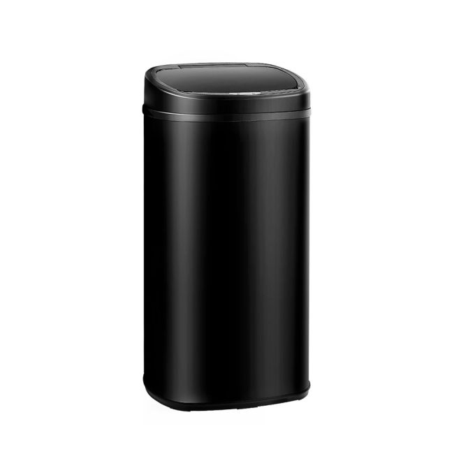 68L Motion Sensor Rubbish Bin – Black